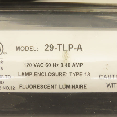 Fostoria 29-TLP-A Machine Tool Light 120VAC 60Hz 26" Long