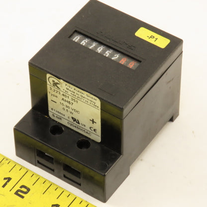 Fritz Kubler 3.223.401.351 Hour Meter 10-30VDC Type AH57