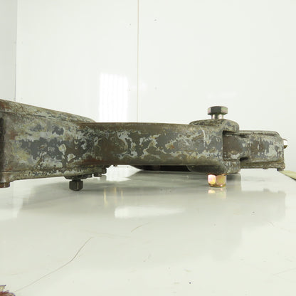 Vintage Cast Iron 3 Point Engine Lathe Steady Rest 15" Bore Swing Top