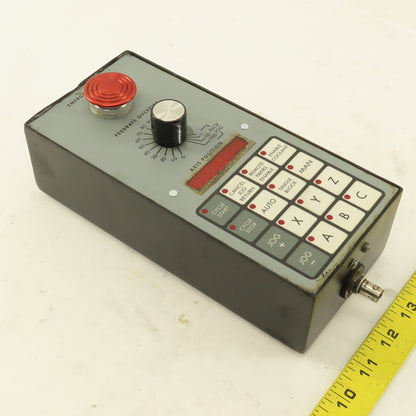 Kearney & Trecker Machine Manual Axis Jog Teach Pendant With Cable