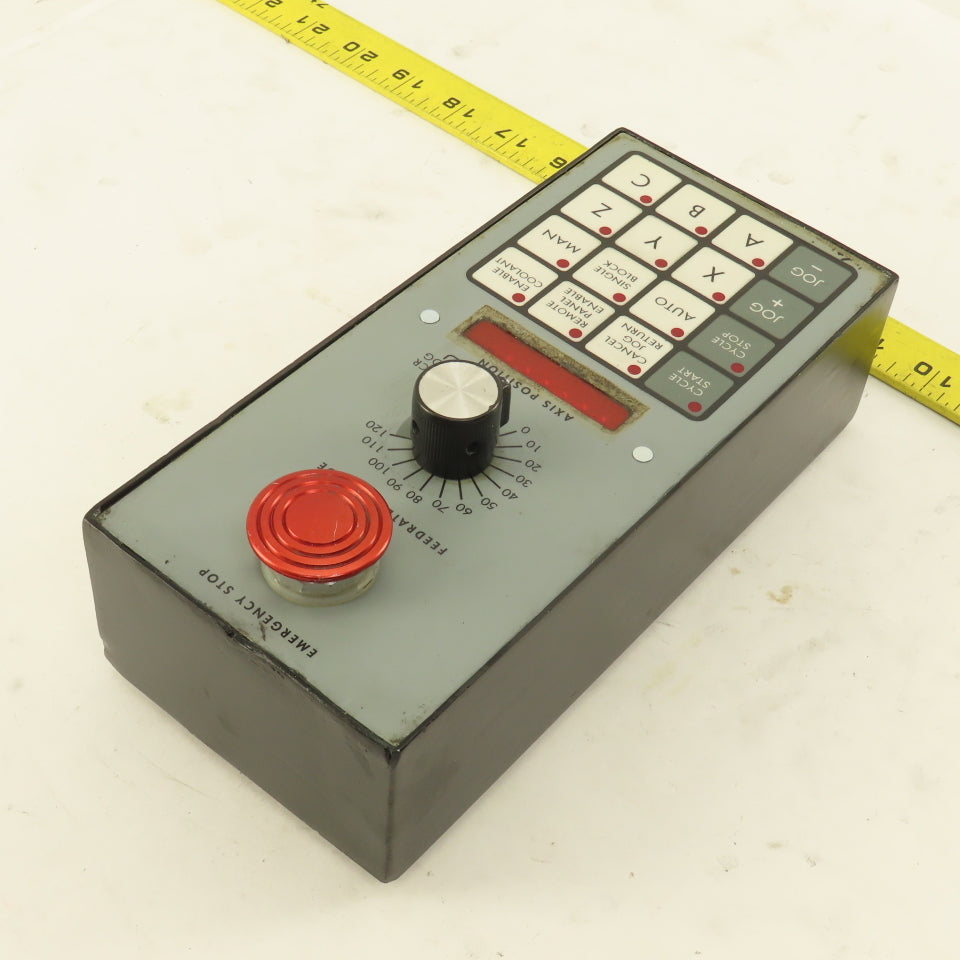 Kearney & Trecker Machine Manual Axis Jog Teach Pendant With Cable