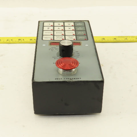 Kearney & Trecker Machine Manual Axis Jog Teach Pendant With Cable