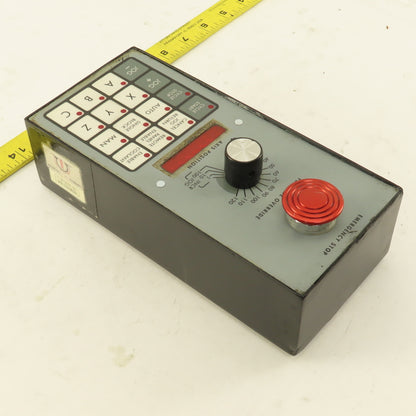 Kearney & Trecker Machine Manual Axis Jog Teach Pendant With Cable