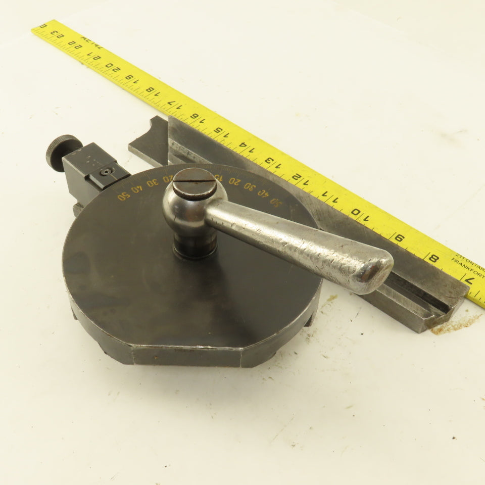 Saw Set Up T-Slot Mount Angle Gauge 0-50°