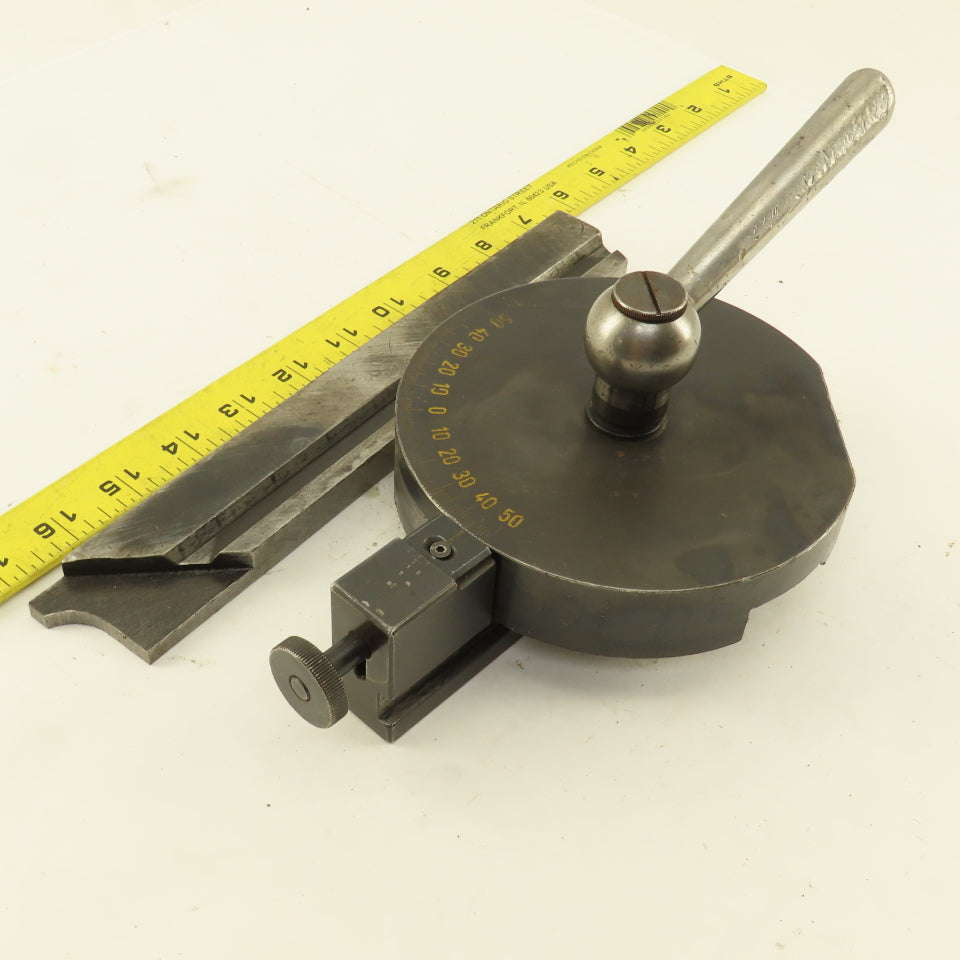 Saw Set Up T-Slot Mount Angle Gauge 0-50°