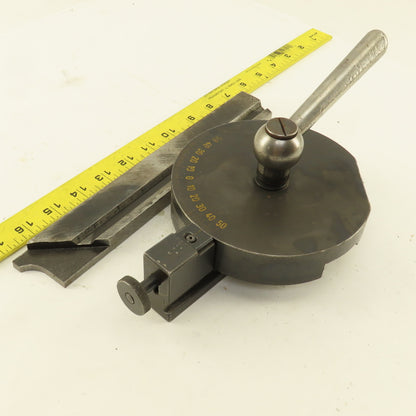 Saw Set Up T-Slot Mount Angle Gauge 0-50°