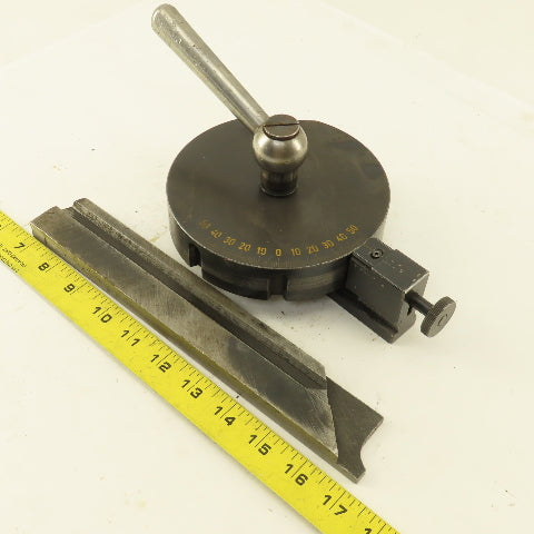 Saw Set Up T-Slot Mount Angle Gauge 0-50°
