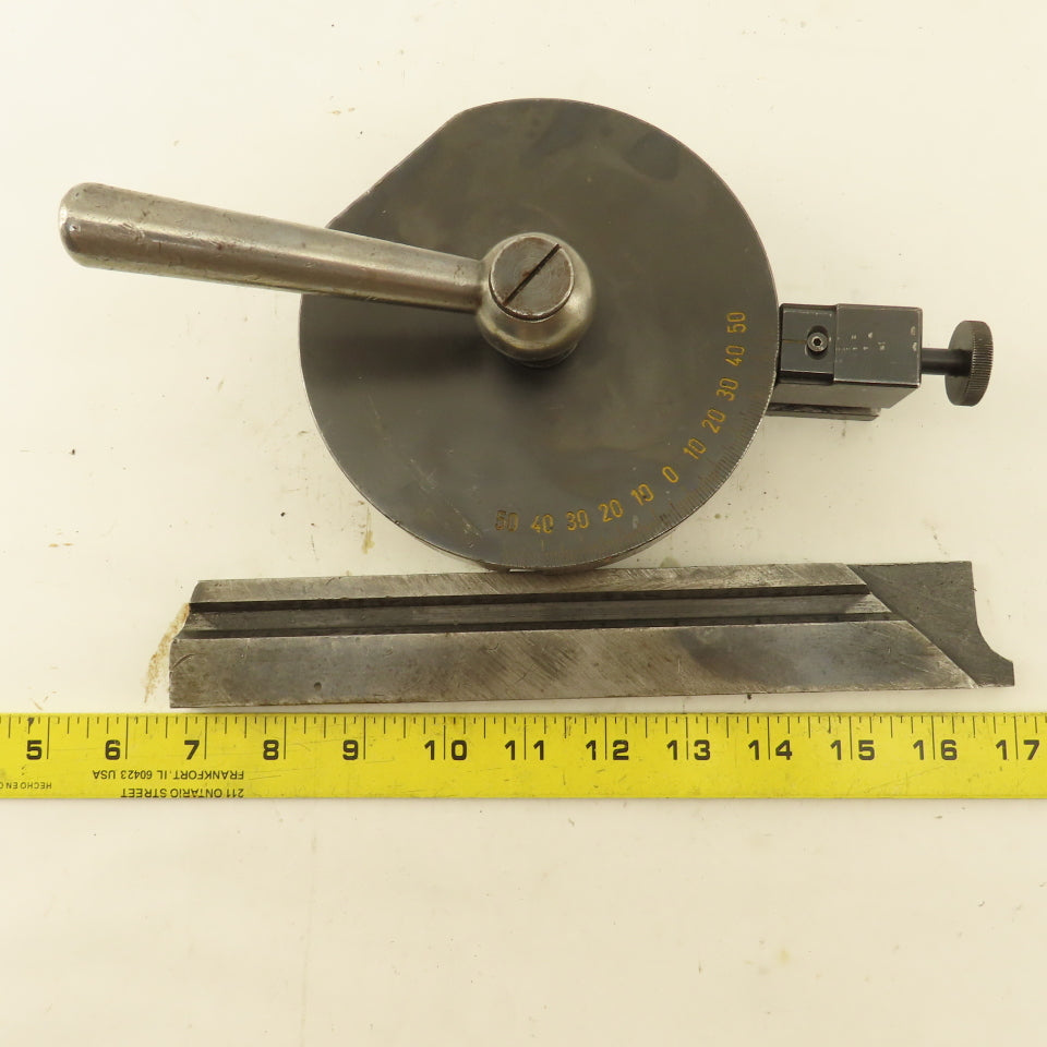 Saw Set Up T-Slot Mount Angle Gauge 0-50°