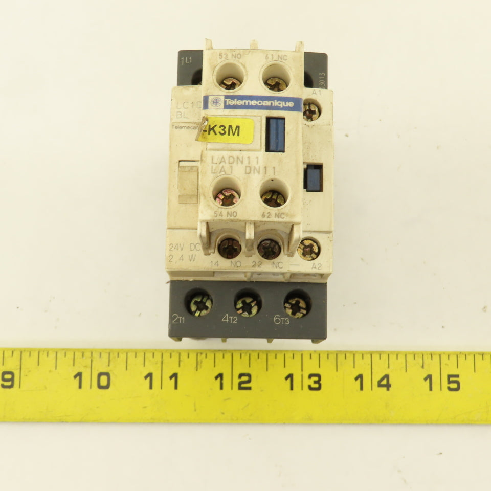 Telemecanique LCID38BL Starter Contactor 3 Pole 24V Coil