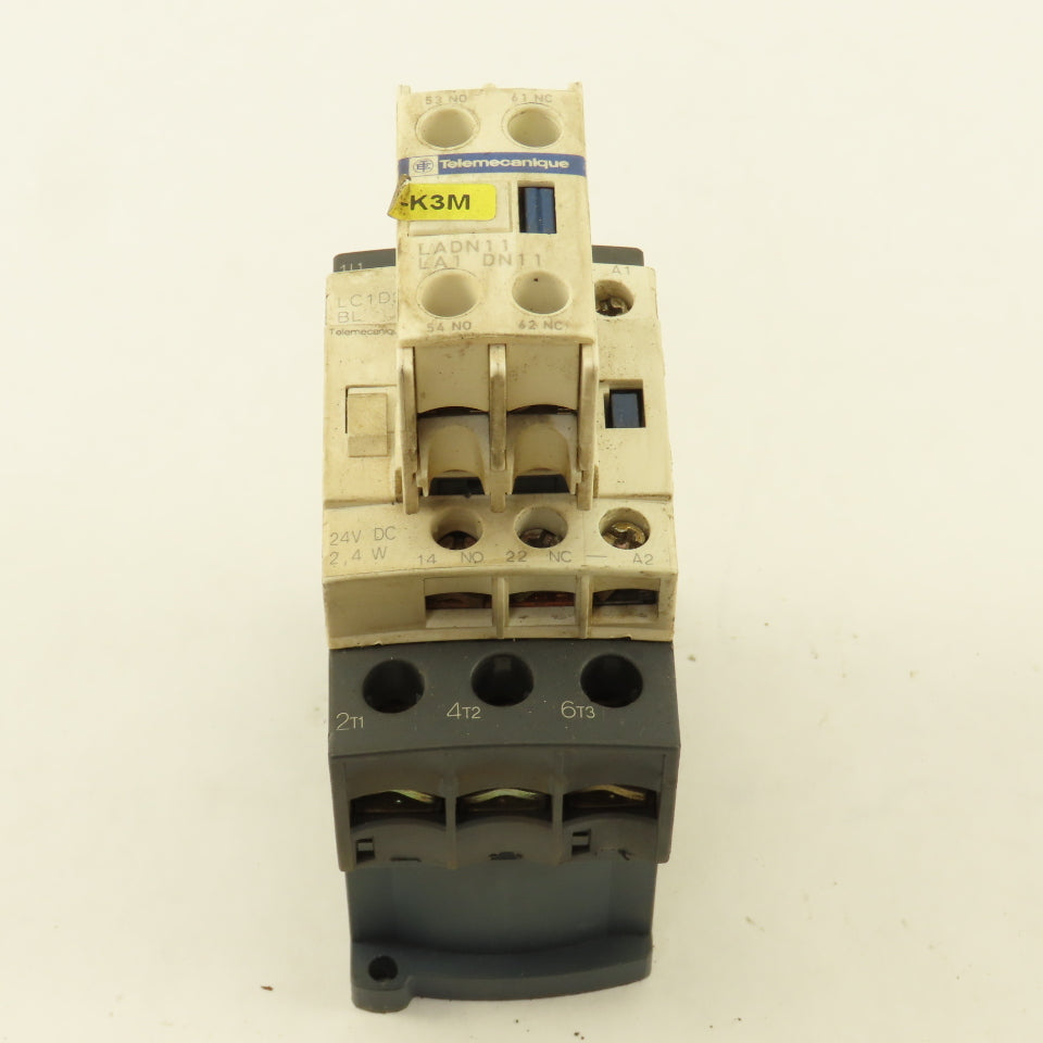Telemecanique LCID38BL Starter Contactor 3 Pole 24V Coil