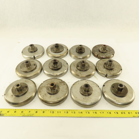 Strippit Super 30/30 Hydraulic Press Tooling Oblong Round Squares Lot Of 11 Sets