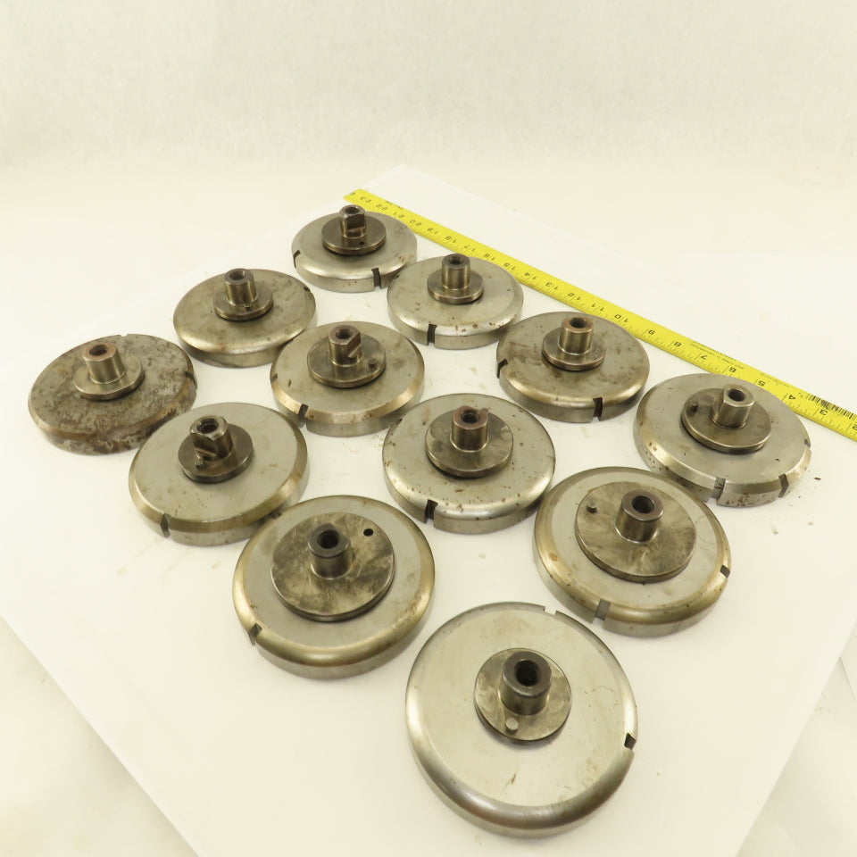 Strippit Super 30/30 Hydraulic Press Tooling Oblong Round Squares Lot Of 11 Sets