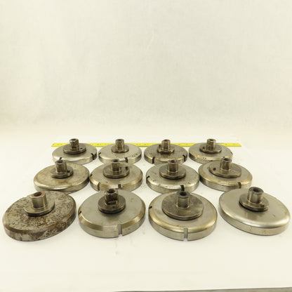 Strippit Super 30/30 Hydraulic Press Tooling Oblong Round Squares Lot Of 11 Sets