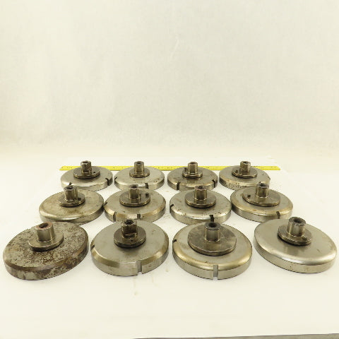 Strippit Super 30/30 Hydraulic Press Tooling Oblong Round Squares Lot Of 11 Sets
