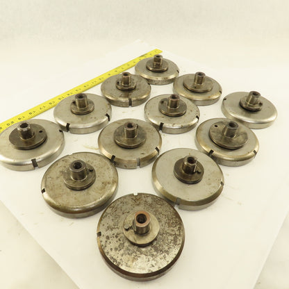 Strippit Super 30/30 Hydraulic Press Tooling Oblong Round Squares Lot Of 11 Sets