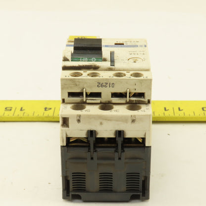 Telemecanique GV2-RT16 600V 3Ph 10Hp MAX Manual Motor Starter 9-14A Trip 3 Pole