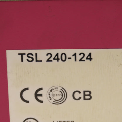 Traco Power TSL 240-124 Industrial Power Supply In 100-120/220-240 Out 24VDC/10A