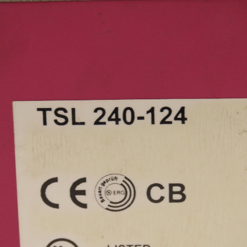 Traco Power TSL 240-124 Industrial Power Supply In 100-120/220-240 Out 24VDC/10A