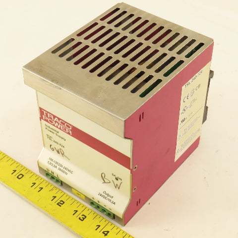 Traco Power TSL 240-124 Industrial Power Supply In 100-120/220-240 Out 24VDC/10A