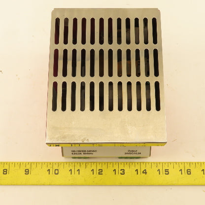 Traco Power TSL 240-124 Industrial Power Supply In 100-120/220-240 Out 24VDC/10A