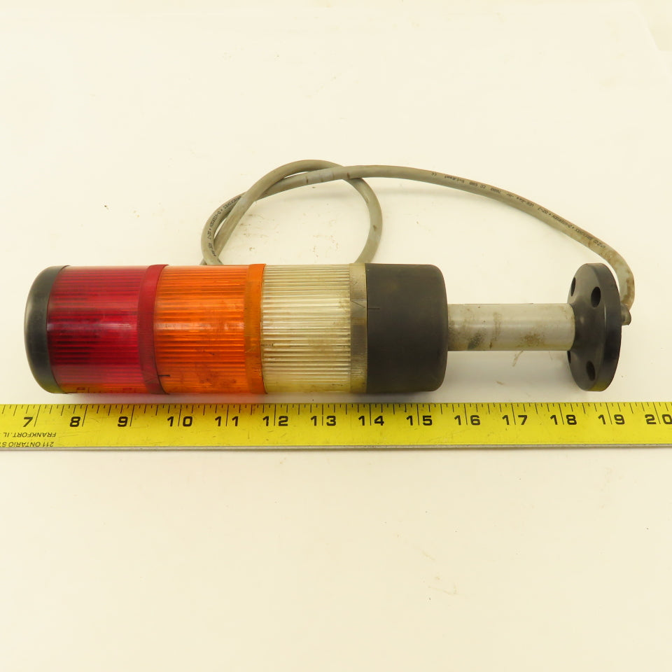Telemecanique XVA-L3C Stackable Light Red Amber & Clear 240V Max 7wW/Base
