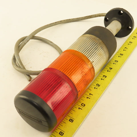 Telemecanique XVA-L3C Stackable Light Red Amber & Clear 240V Max 7wW/Base