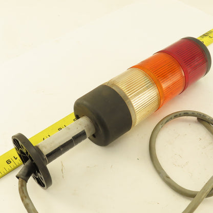 Telemecanique XVA-L3C Stackable Light Red Amber & Clear 240V Max 7wW/Base