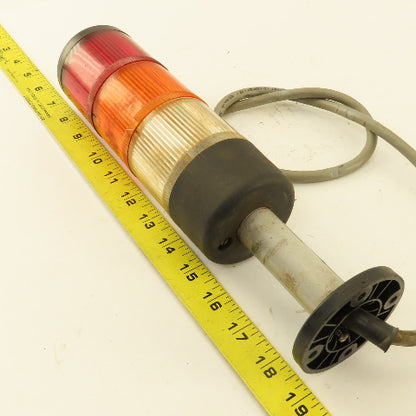 Telemecanique XVA-L3C Stackable Light Red Amber & Clear 240V Max 7wW/Base