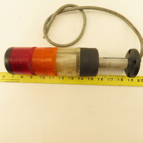 Telemecanique XVA-L3C Stackable Light Red Amber & Clear 240V Max 7wW/Base