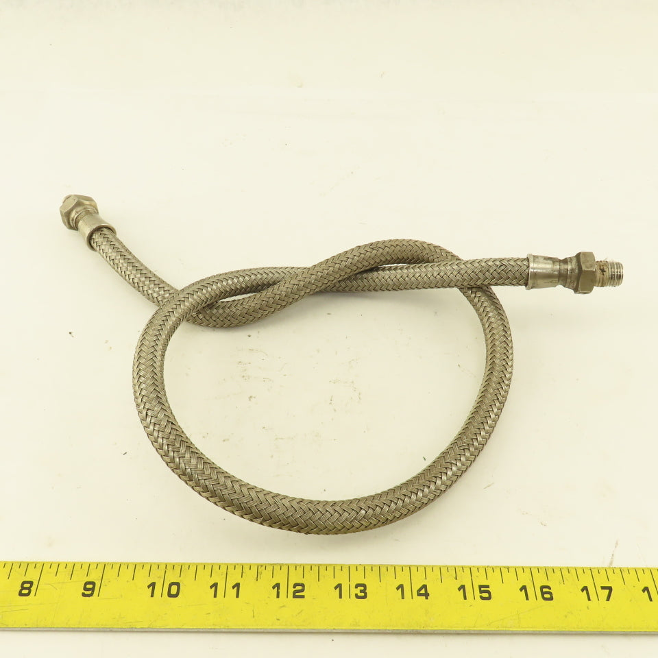 ByStronic Laser 32" x 1/4" Stainless Braided Compressed Gas Flexible Hose