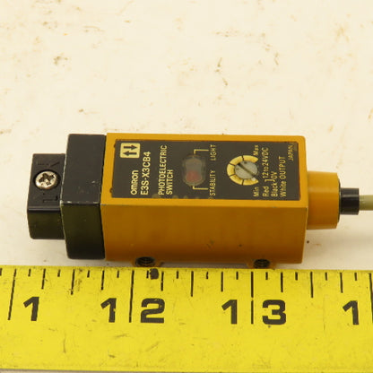 Omron E3S-X3CB4 12-24VDC Photoelectric Switch