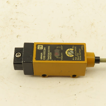 Omron E3S-X3CB4 12-24VDC Photoelectric Switch