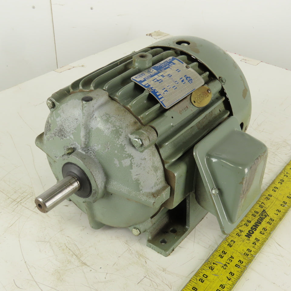 Lincoln Electric D-EG1354 2Hp Electric Motor 460V 3Ph 184 Frame 1740RPM