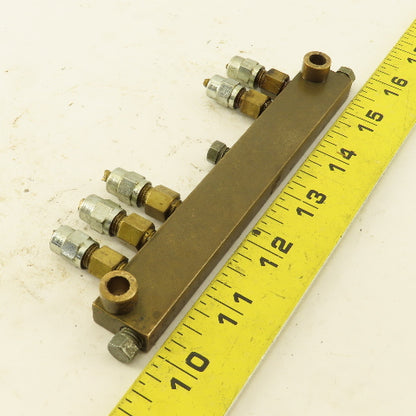 IM21 Lubricator Manifold 10 Port 5/16" Ports