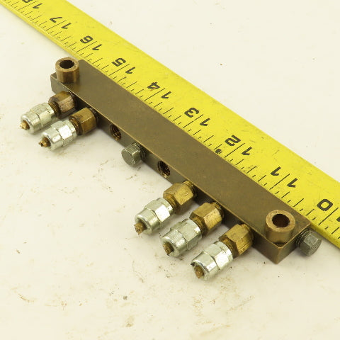 IM21 Lubricator Manifold 10 Port 5/16" Ports