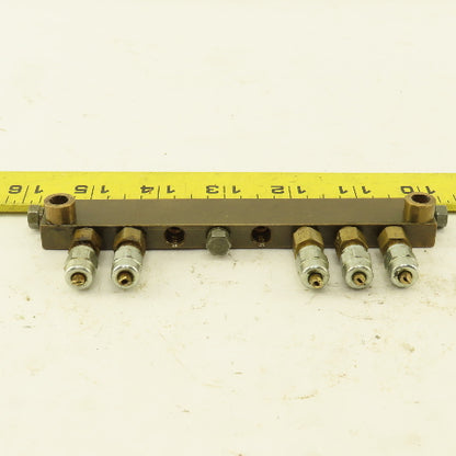 IM21 Lubricator Manifold 10 Port 5/16" Ports