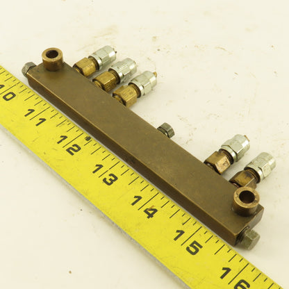 IM21 Lubricator Manifold 10 Port 5/16" Ports