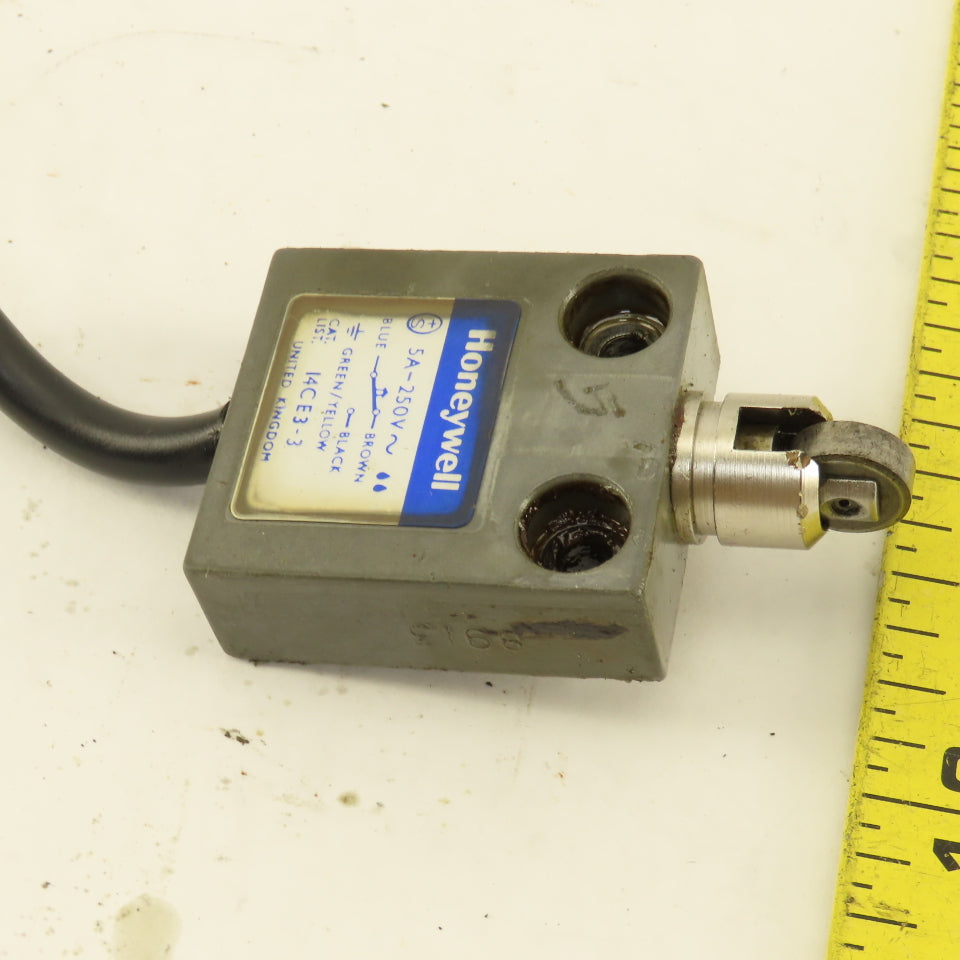 Honeywell 14CE3-3 5A 250V Roller Plunger Limit Switch