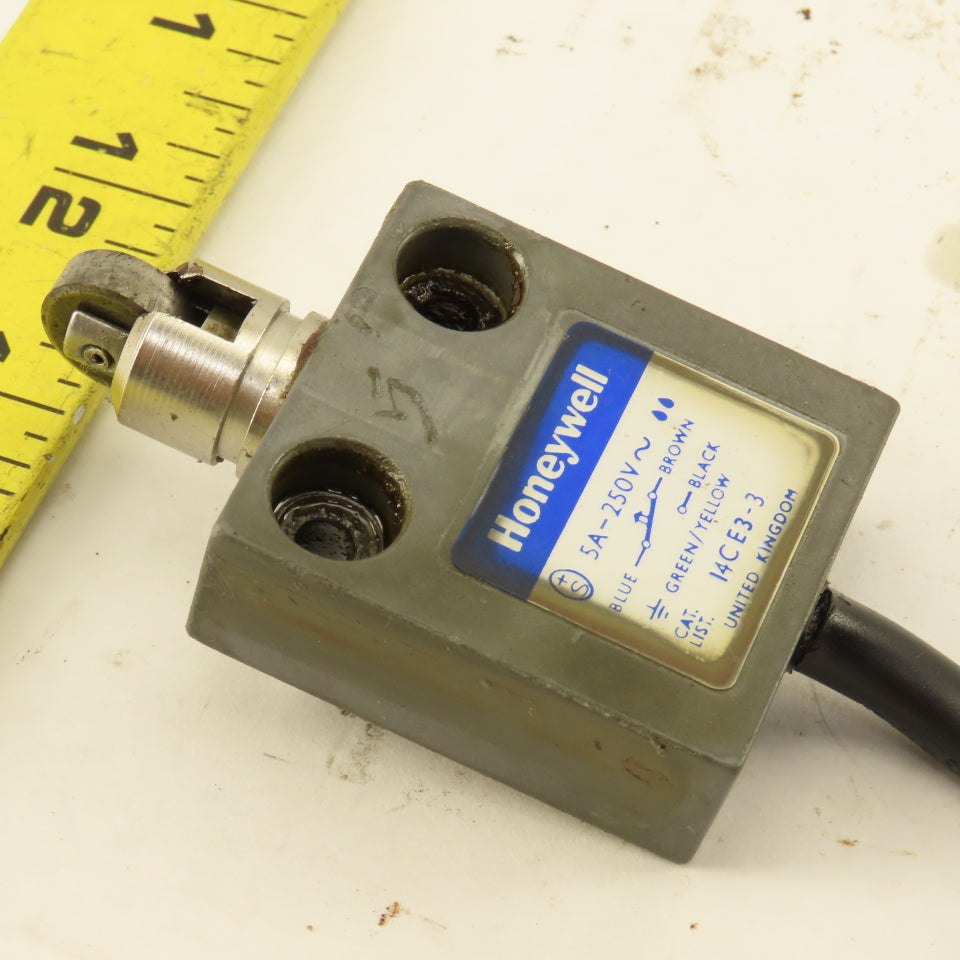 Honeywell 14CE3-3 5A 250V Roller Plunger Limit Switch