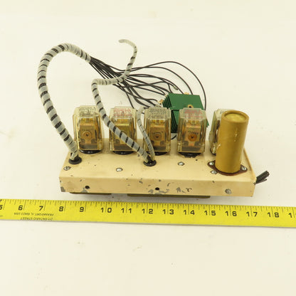 Control Relay Bank For Gallmeyer Livingston Model 280 Grinder
