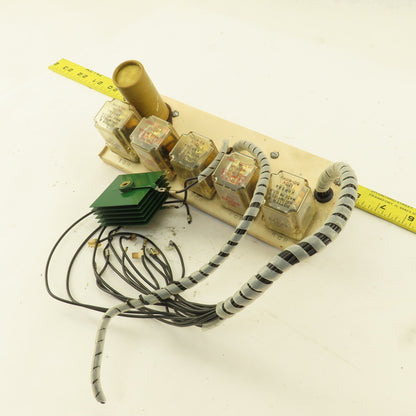 Control Relay Bank For Gallmeyer Livingston Model 280 Grinder