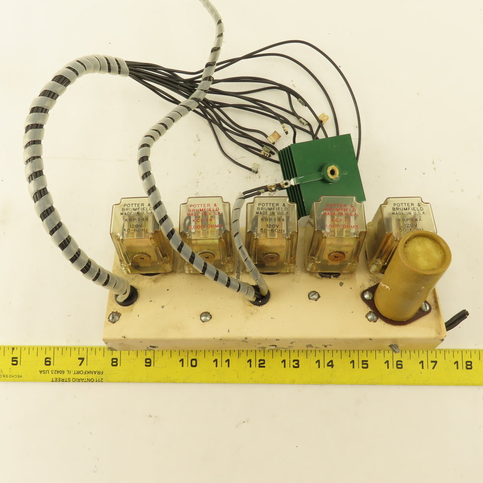 Control Relay Bank For Gallmeyer Livingston Model 280 Grinder