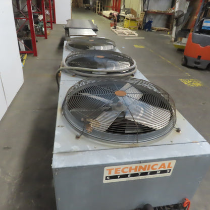 Technical Systems Three Fan Condenser Unit 1Hp 460V 3PH 60Hz