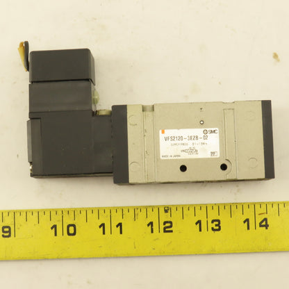 SMC VFS2120-3EZB-02 Pneumatic Air Solenoid Valve 135V 60Hz