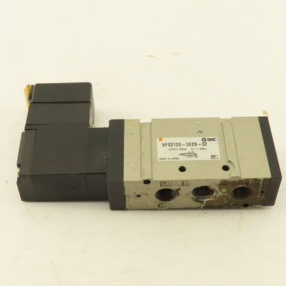 SMC VFS2120-3EZB-02 Pneumatic Air Solenoid Valve 135V 60Hz