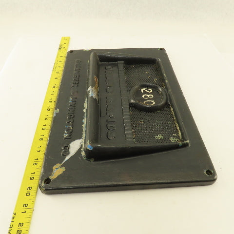 Gallmeyer & Livingston Model 280 Surface Grinder Name Plate Door Cover