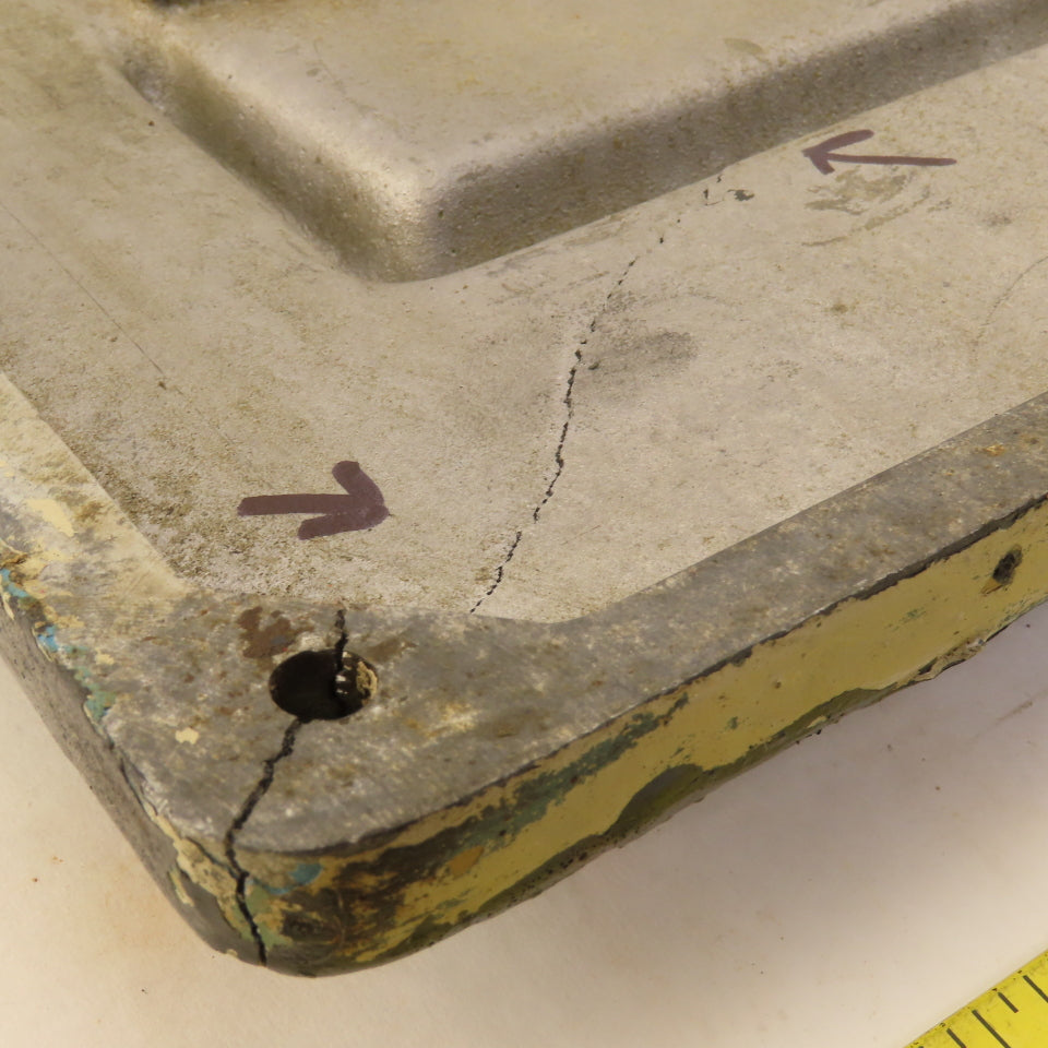Gallmeyer & Livingston Model 280 Surface Grinder Name Plate Door Cover