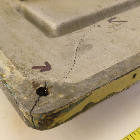 Gallmeyer & Livingston Model 280 Surface Grinder Name Plate Door Cover