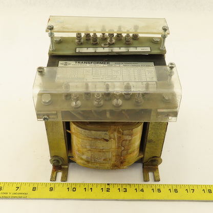 Mei-Hoh Model 8240 190-550V Pri 1.1kVa 100/30V Sec. Multitap 1Ph Transformer