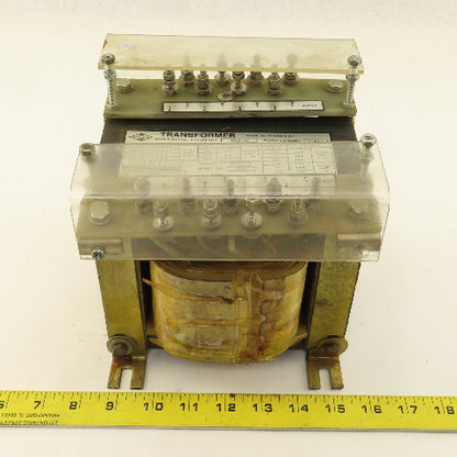 Mei-Hoh Model 8240 190-550V Pri 1.1kVa 100/30V Sec. Multitap 1Ph Transformer